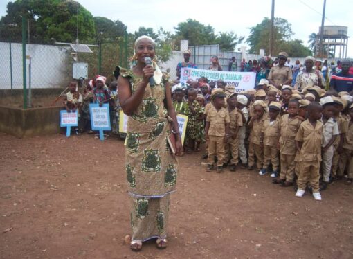 AGNIBILEKROU: Mardis-gras célébré avec ferveur au centre de la petite enfance.
