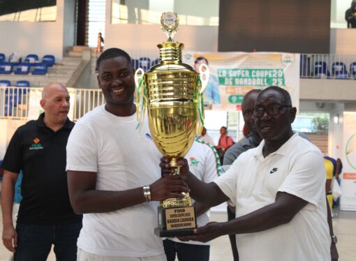 Sport: Finale super coupe Kandia Camara, l’apothéose a réunit les acteurs du handball ivoirien.