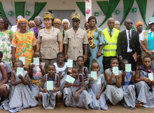 Agnibilekro: la campagne de vaccination contre le cancer du col de l’utérus lancée.