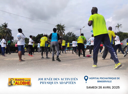 Bingerville: l’hôpital psychiatrique de Bingerville fait la promotion de l’activité physique adaptée.