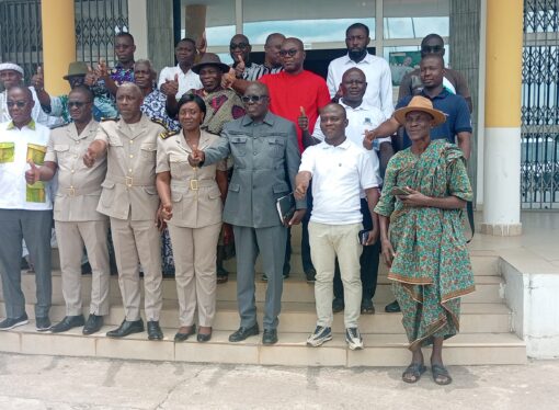 Projet “eau pour tous” : les sous-préfectures d’Azaguié, d’Aboudé et d’Oress-Krobouéalisation recoivent sept nouveaux forages équipés de pompes à énergie solaire .