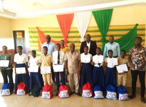 Soubré : Les lauréats du concours départemental de dictée récompensés