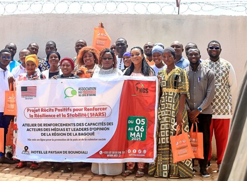 Boundiali: les acteurs des médias et leaders d’opinion formés  au renforcement de la stabilité.