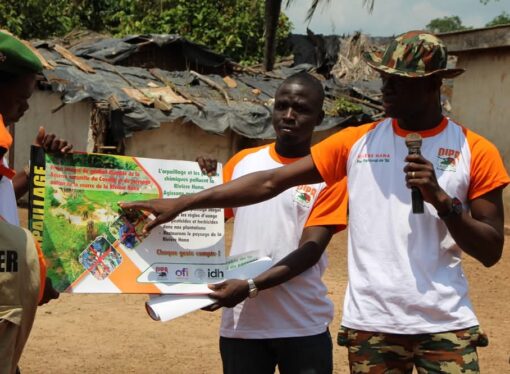 Soubré: l’Office Ivoirien des Parcs et Réserves a lancé un projet ambitieux de gestion durable du paysage autour de la rivière Ana.