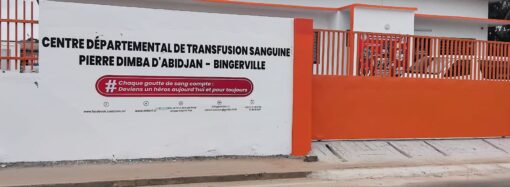 Un nouveau centre national de transfusion sanguine voit le jour à Bingerville