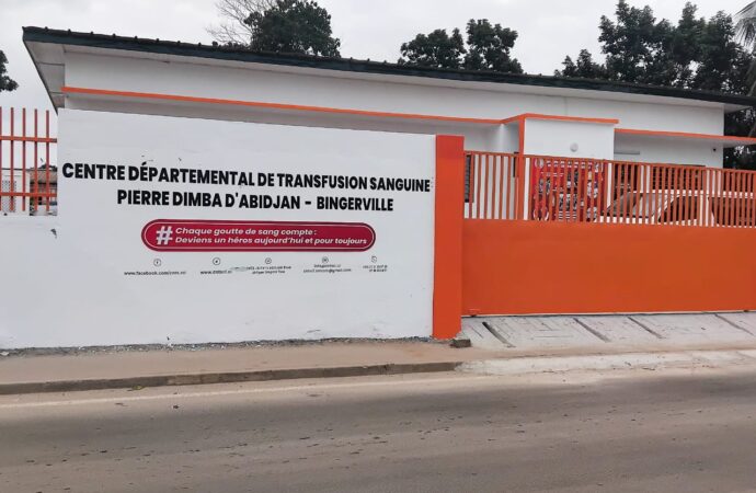 Un nouveau centre national de transfusion sanguine voit le jour à Bingerville