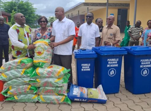Soubré: le Maire soulage les familles vulnérables