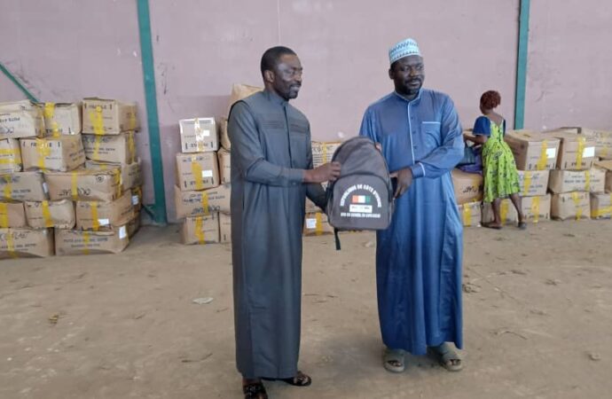 Soubré: La délégation régionale du Conseil du Café-Cacao offre 4 500 kits scolaires aux enfants des producteurs