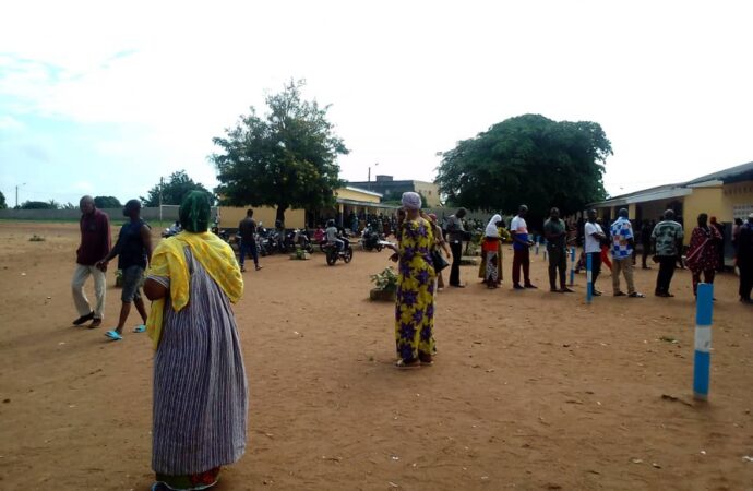 Bouaké : Les populations sont sortis massivement pour accomplir leur devoir citoyen