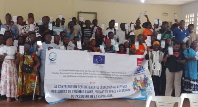 Présidentielles 2025: 100 jeunes de Bondoukou sont sensibilisés pour des élections apaisées.
