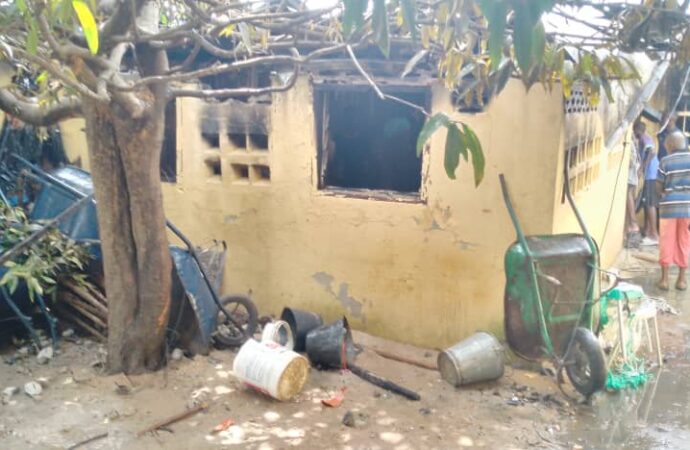 Yopougon Wassakara: Un incendie se déclenche dans une habitation