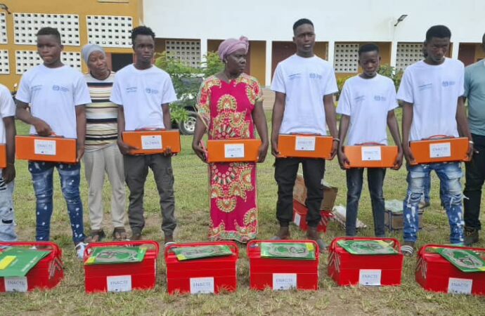 Méagui: Lutte contre le travail des enfants, le programme ENACTE transforme l’avenir des jeunes