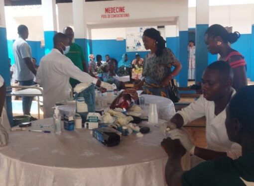 Divo: une campagne de dépistage gratuite contre le cancer du col , l’hypertension ,diabète soulage les populations