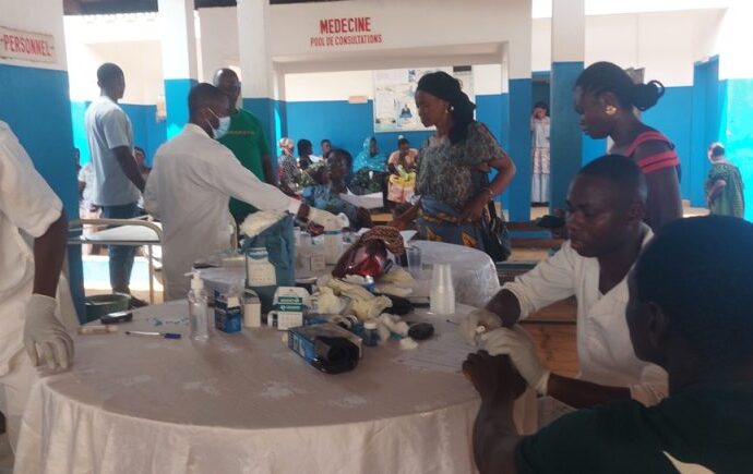 Divo: une campagne de dépistage gratuite contre le cancer du col , l’hypertension ,diabète soulage les populations