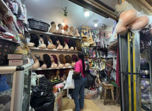 Le business des mèches un marché florissant.